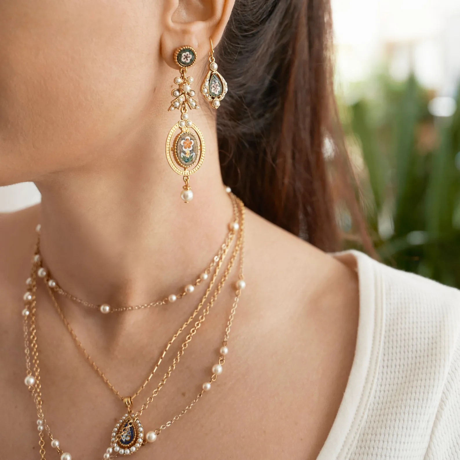Ben-Amun Alice Earrings Outlet