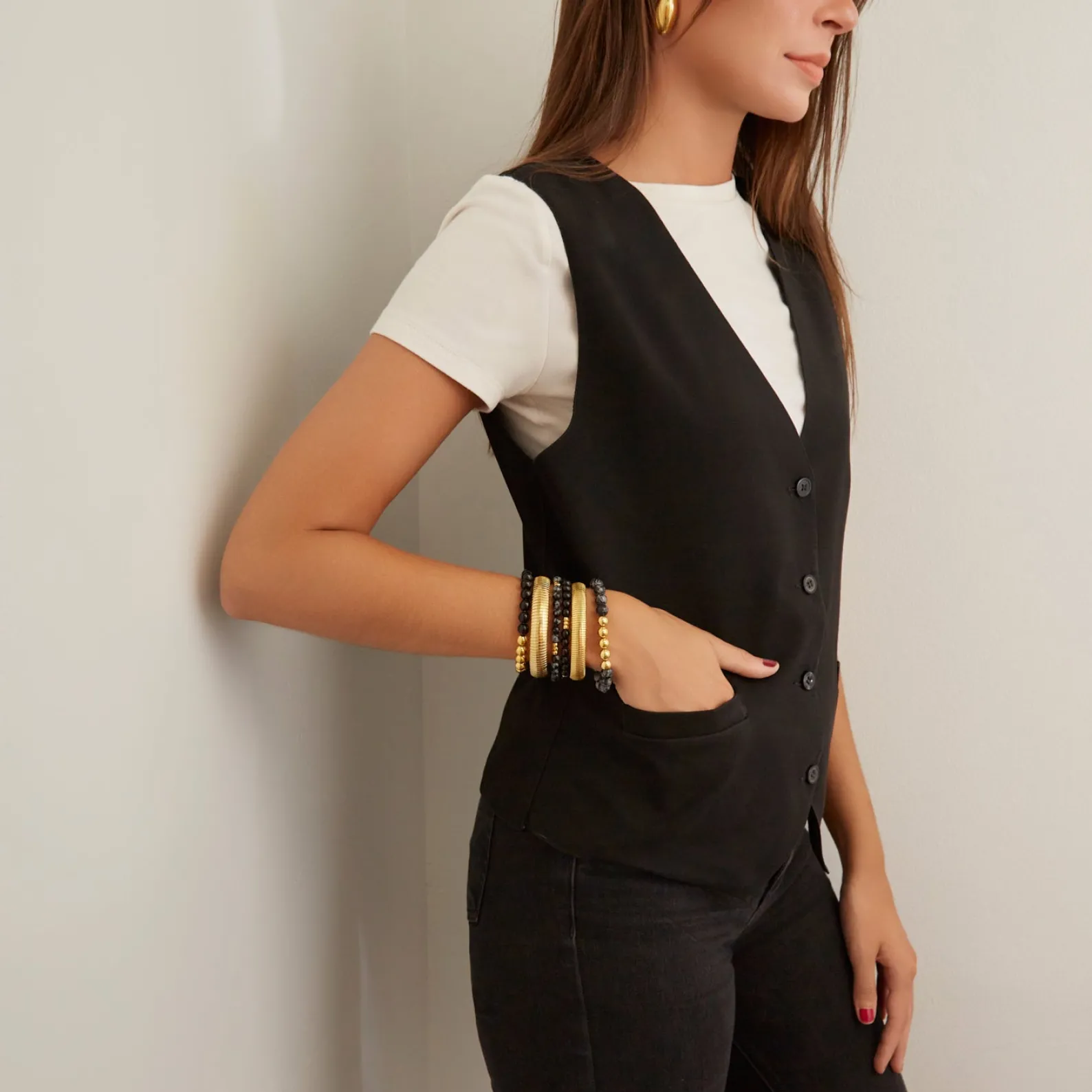 Ben-Amun Black Russian Bracelet Sale