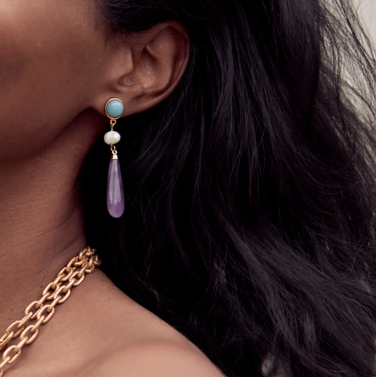 Ben-Amun Milos Earrings Cheap