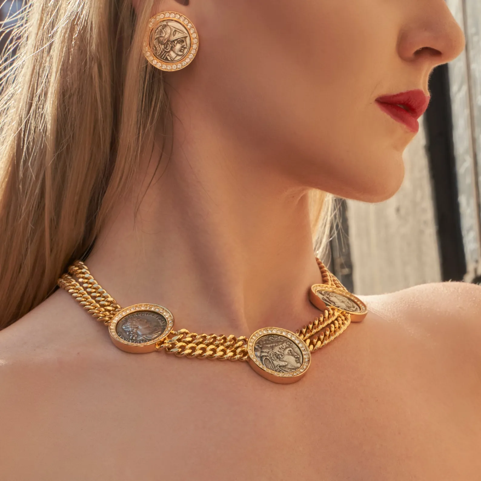 Ben-Amun Roma Earrings Discount