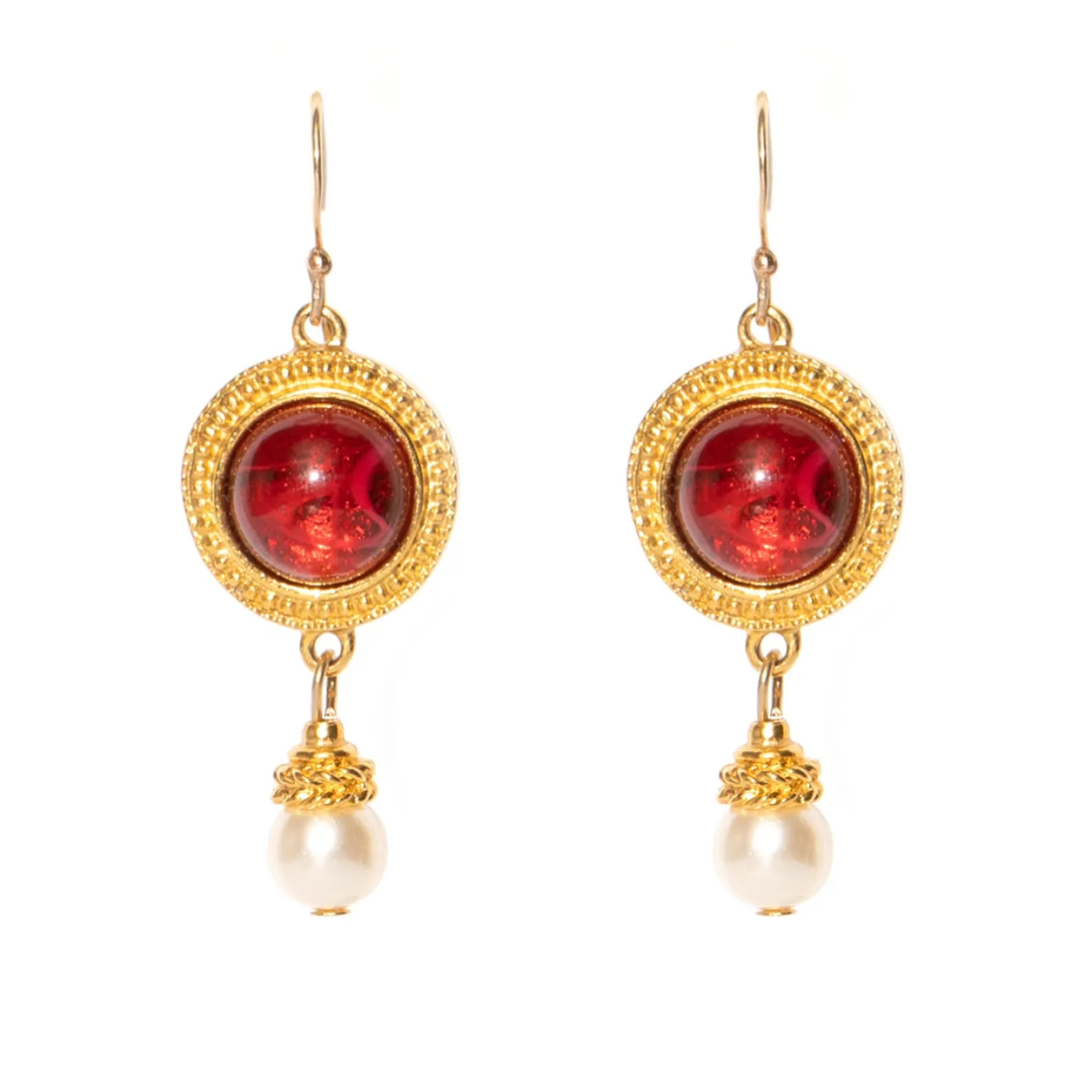 Ben-Amun Viola Earrings New
